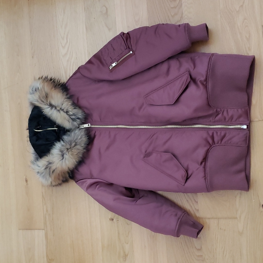 Burberry avonshire satin parka